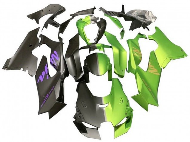 Discount 2021-2025 Matte Black Matte Green Split Kawasaki ZX10R Motorcycle Fairings Canada