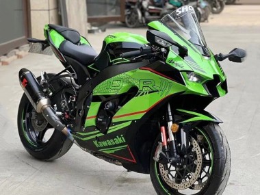 Discount 2021-2025 Green Black Red Stripe Kawasaki ZX10R Motorcycle Fairings Canada