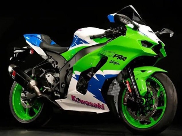 Discount 2021-2025 Green White Blue Red Kawasaki ZX10R Motorcycle Fairings Canada
