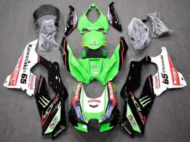Discount 2021-2025 Green Black Red White Blue Showr Elf Monster 65 Kawasaki ZX10R Motorcycle Fairings Canada