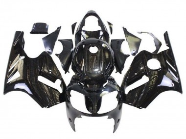 Discount 2000-2001 Glossy Black Kawasaki ZX12R Motorcycle Fairing Canada