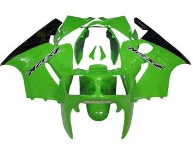 Discount 2000-2001 Green Black Kawasaki ZX12R Motorcycle Fairings Canada