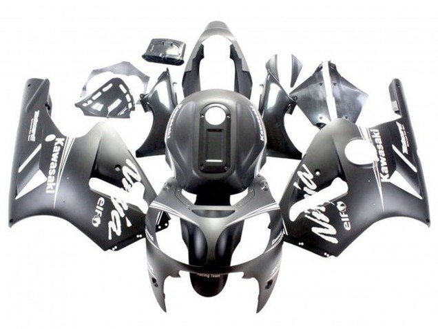 Discount 2000-2001 Matte Black White Kawasaki ZX12R Motorcycle Fairings Canada