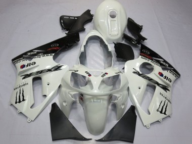 Discount 2000-2001 Pearl White Black Elf Monster Energy Kawasaki ZX12R Motorcycle Fairings Canada