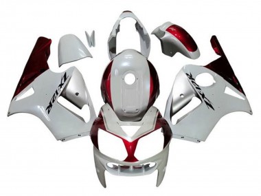 Discount 2000-2001 White Silver Red Black Kawasaki ZX12R Motorcycle Fairings Canada