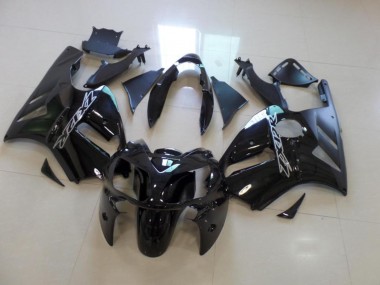 Discount 2002-2006 Glossy Black Matte Black Kawasaki ZX12R Motorcycle Fairings Canada