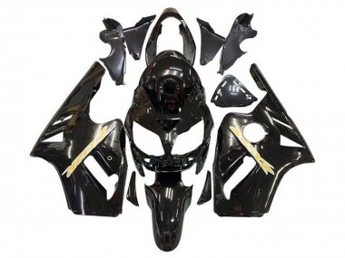 Discount 2002-2006 Glossy Black Gold Kawasaki ZX12R Motorcycle Fairing Canada