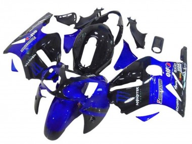 Discount 2002-2006 Blue Glossy Black Elf Bridgestone Monster Kawasaki ZX12R Motorcycle Fairings Canada