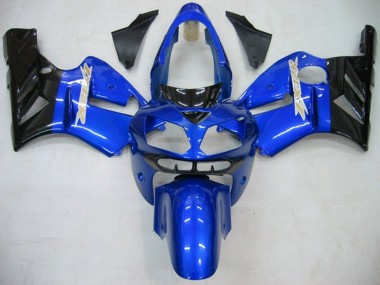 Discount 2002-2006 Blue Glossy Black Kawasaki ZX12R Motorcycle Fairings Canada