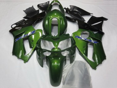 Discount 2002-2006 Dark Green Black Blue Kawasaki ZX12R Motorcycle Fairings Canada