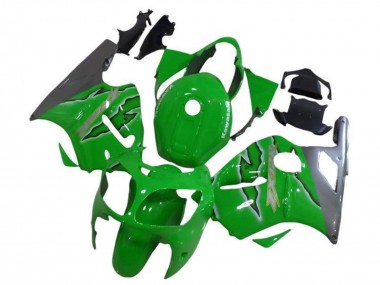 Discount 2002-2006 Green Silver Kawasaki ZX12R Motorcycle Fairings Canada