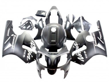 Discount 2002-2006 Matte Black White Kawasaki ZX12R Motorcycle Fairings Canada