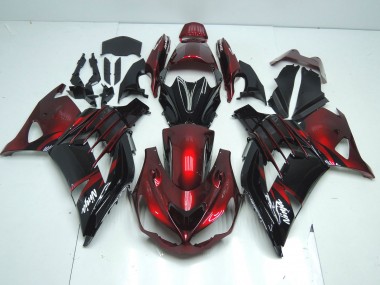 Discount 2012-2024 Red Glossy Black White Ninja Kawasaki ZX14R ZZR1400 Motorcycle Fairing Canada
