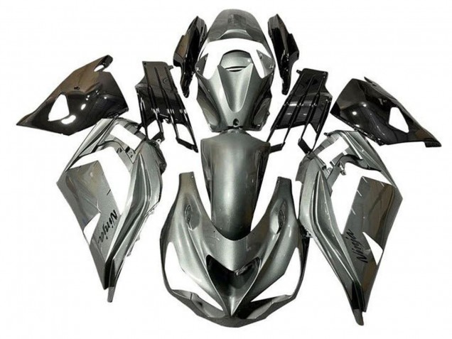 Discount 2012-2024 Metallic Silver Black Kawasaki ZX14R ZZR1400 Motorcycle Fairings Canada
