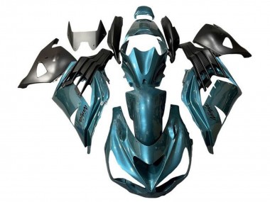 Discount 2012-2024 Metallic Teal Blue Kawasaki ZX14R ZZR1400 Motorcycle Fairings Canada