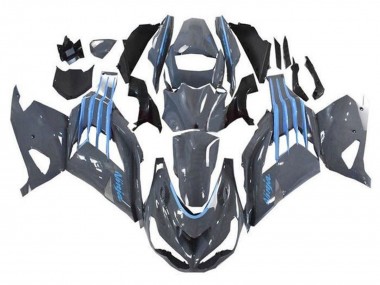 Discount 2012-2024 Nardo Grey Blue Kawasaki ZX14R ZZR1400 Motorcycle Fairings Canada