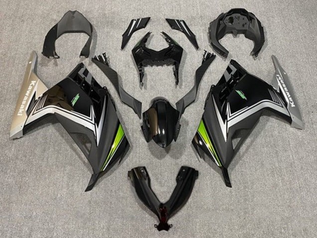 Discount 2013-2024 Glossy Black Matte Black Silver Green Kawasaki EX300 Motorcycle Fairings Canada
