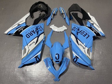 Discount 2013-2024 White Blue Black Leopard Kawasaki EX300 Motorcycle Fairings Canada