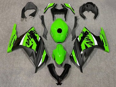 Discount 2013-2024 Green White Black Kawasaki EX300 Motorcycle Fairings Canada