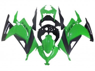Discount 2013-2024 Green Black Kawasaki EX300 Motorcycle Fairings Canada