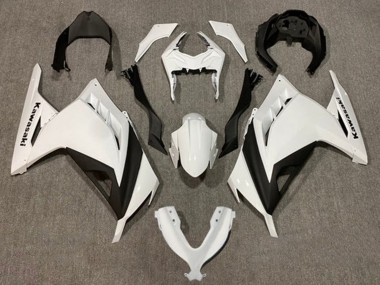 Discount 2013-2024 Pearl White Black Kawasaki EX300 Motorcycle Fairings Canada
