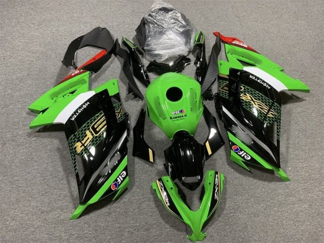 Discount 2013-2017 Green White Black Red Elf Kawasaki EX300 Motorcycle Fairings Canada
