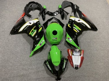Discount 2013-2024 Green Black White Yellow Red Kawasaki EX300 Motorcycle Fairings Canada