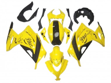 Discount 2013-2024 Yellow Black Pikachu Kawasaki EX300 Motorcycle Fairings Canada