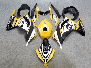Discount 2013-2024 Yellow White Black Kawasaki EX300 Motorcycle Fairings Canada