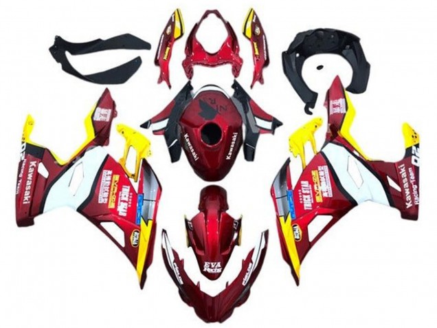 Discount 2018-2024 Red Yellow White Blue Eva Racing Kawasaki Ninja 400 Motorcycle Fairings Canada