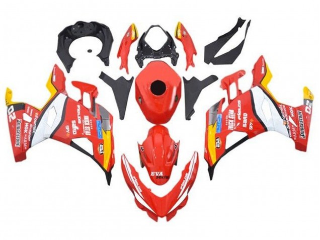 Discount 2018-2024 Red White Yellow Black Trick Star Bridgestone Kawasaki Ninja 400 Motorcycle Fairings Canada