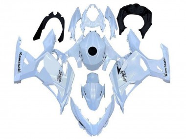 Discount 2018-2024 Pearl White Kawasaki Ninja 400 Motorcycle Fairings Canada