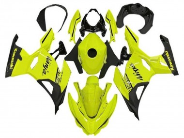 Discount 2018-2024 Neon Yellow Black Kawasaki Ninja 400 Motorcycle Fairings Canada