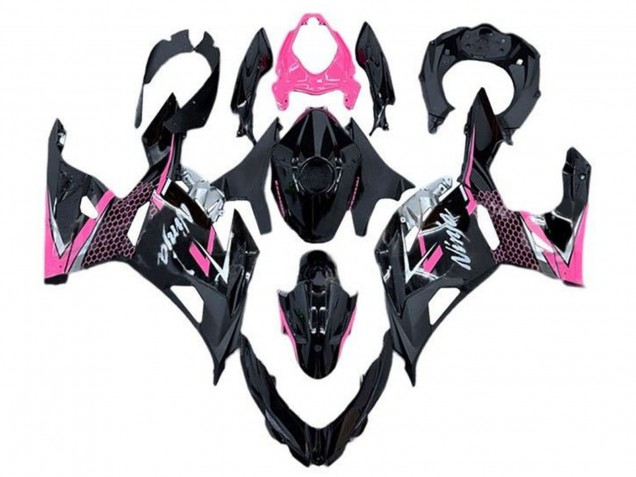 Discount 2018-2024 Glossy Black Pink White Kawasaki Ninja 400 Motorcycle Fairing Canada