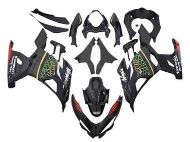 Discount 2018-2024 Black Green Red Yellow Honeycomb Kawasaki Ninja 400 Motorcycle Fairings Canada