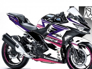 Discount 2018-2024 White Purple Pink Kawasaki Ninja 400 Motorcycle Fairings Canada