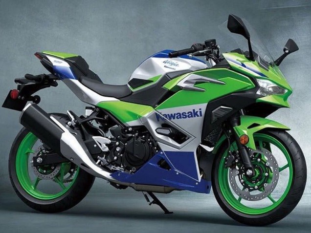 Discount 2024-2025 Silver Green Blue Kawasaki Ninja 500 EX500R Motorcycle Fairings Canada