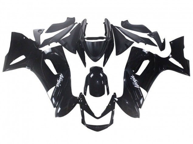 Discount 2006-2008 Glossy Black White Ninja 650R Kawasaki Ninja 650 EX650 Motorcycle Fairings Canada