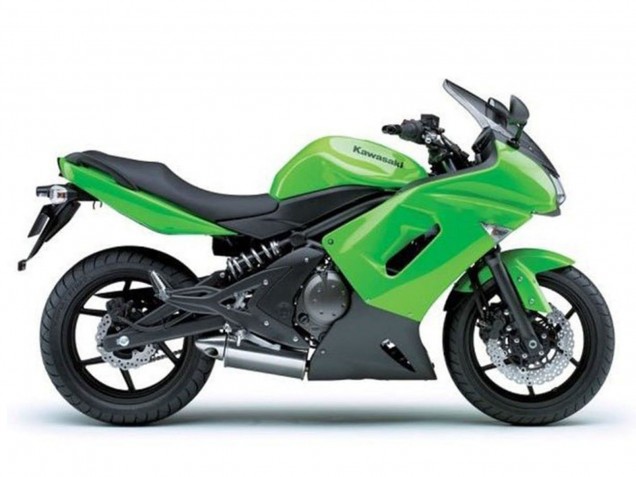 Discount 2006-2008 Green Matte Black Kawasaki Ninja 650 EX650 Motorcycle Fairings Canada