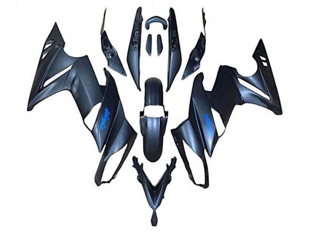 Discount 2009-2011 Matte Black Blue Kawasaki Ninja 650 EX650 Motorcycle Fairings Canada
