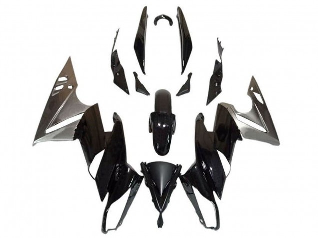 Discount 2009-2011 Glossy Black Silver Kawasaki Ninja 650 EX650 Motorcycle Fairings Canada