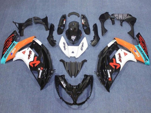 Discount 2012-2016 Glossy Black White Orange Blue Red Kawasaki Ninja 650 EX650 Motorcycle Fairings Canada