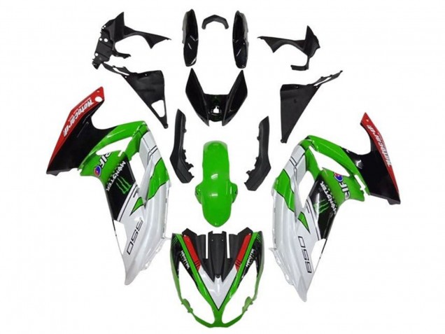 Discount 2012-2016 White Green Black Red Monster Kawasaki Ninja 650 EX650 Motorcycle Fairings Canada