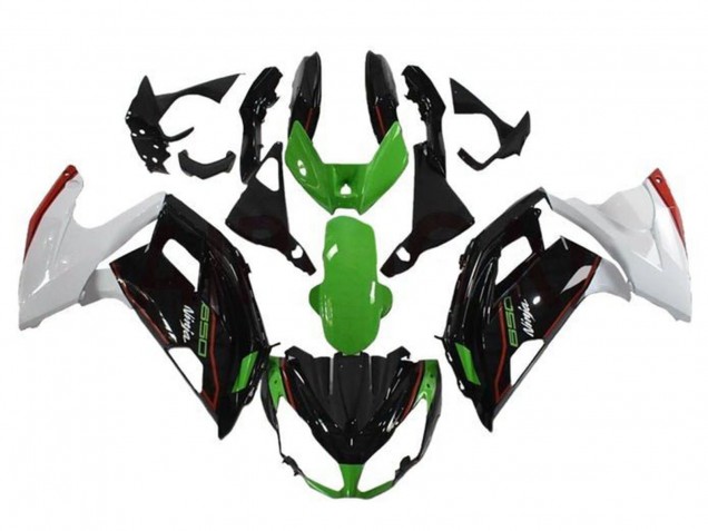 Discount 2012-2016 Green Black White Red Kawasaki Ninja 650 EX650 Motorcycle Fairings Canada