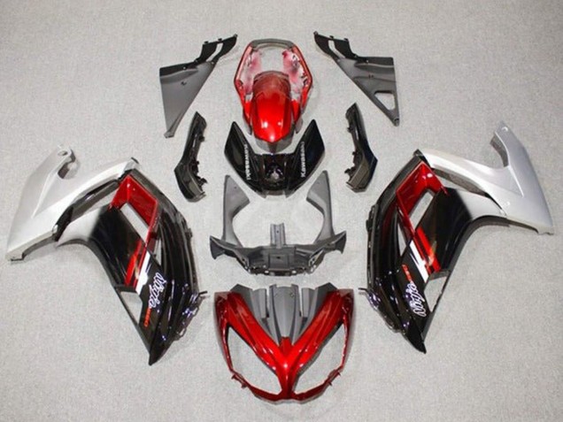 Discount 2012-2016 Silver Red Glossy Black Kawasaki Ninja 650 EX650 Motorcycle Fairings Canada