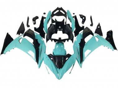 Discount 2017-2019 Light Blue Black Kawasaki Ninja 650 EX650 Motorcycle Fairings Canada