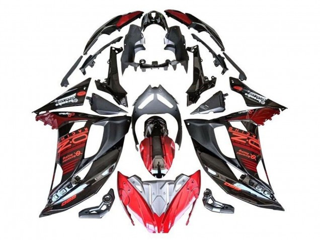 Discount 2017-2019 Red Black Silver Kawasaki Ninja 650 EX650 Motorcycle Fairings Canada
