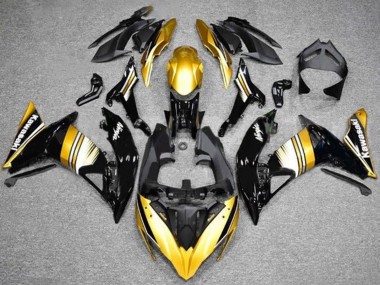 Discount 2017-2019 Gold Black White Kawasaki Ninja 650 EX650 Motorcycle Fairings Canada