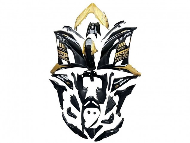 Discount 2017-2019 Gold Black Kawasaki Ninja 650 EX650 Motorcycle Fairings Canada