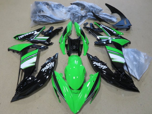 Discount 2017-2019 Green White Glossy Black Kawasaki Ninja 650 EX650 Motorcycle Fairings Canada
